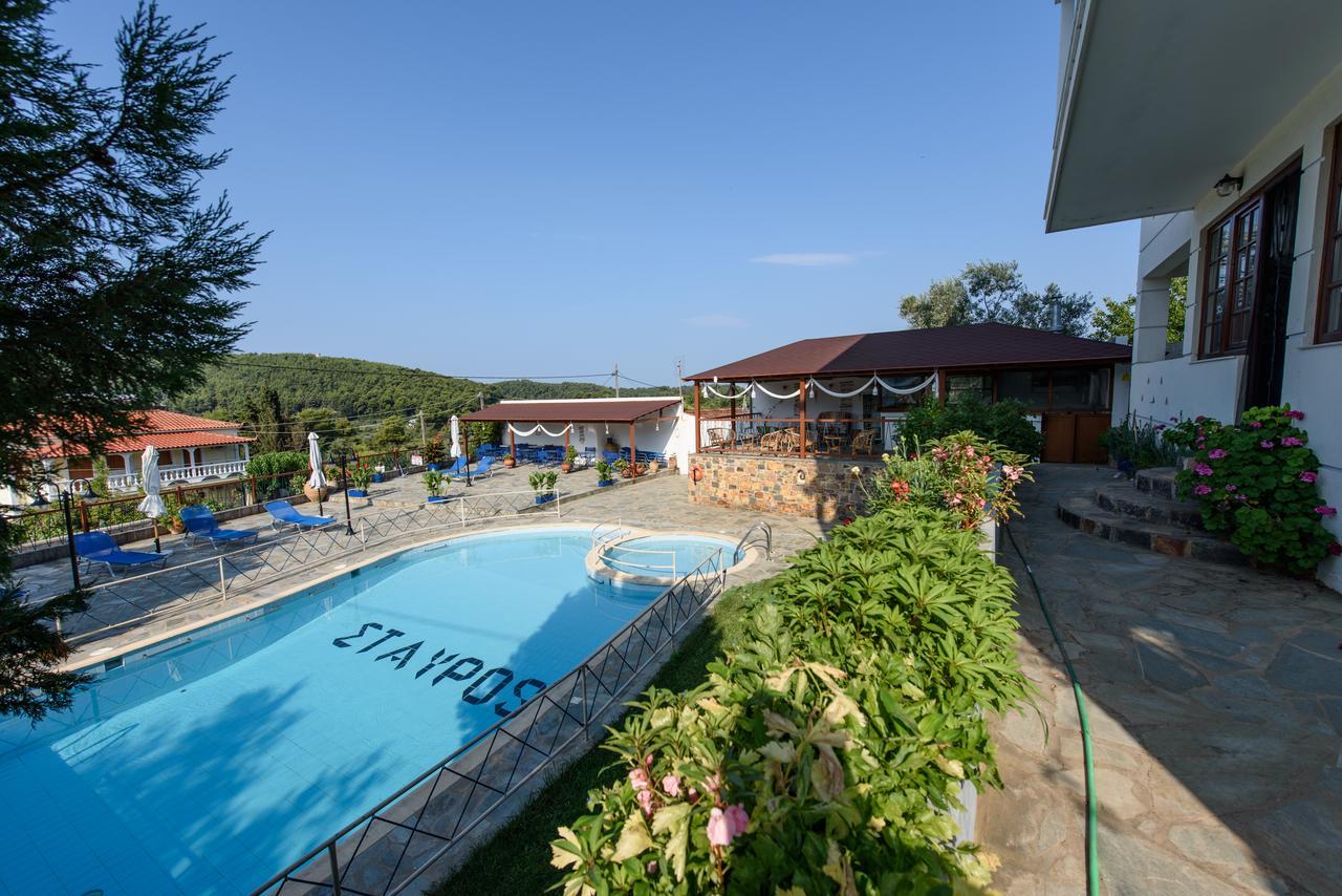 Villa Mara Panormos  Buitenkant foto