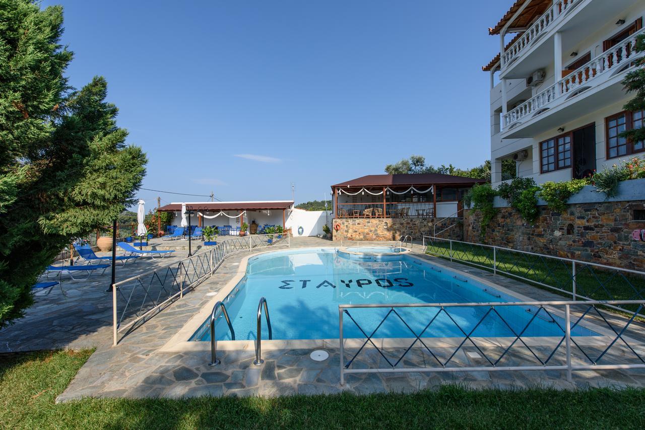 Villa Mara Panormos  Buitenkant foto